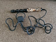 Mark Hill Salon Wicked Waver Hot Hair Tong Barrel Wand Ltd Edition Tiger Print