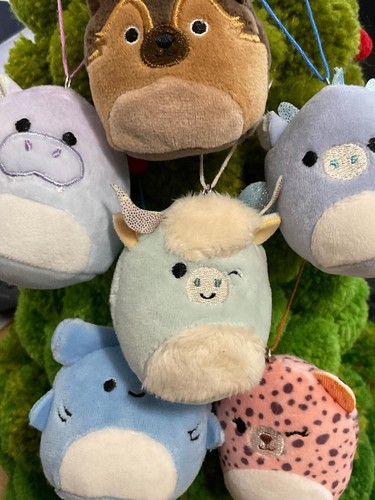 Squishmallow plush ornaments - plush,