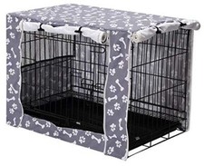 Dog Crate Cover Durable Polyester Pet Kennel Cover Universal Fit for Wire Dog