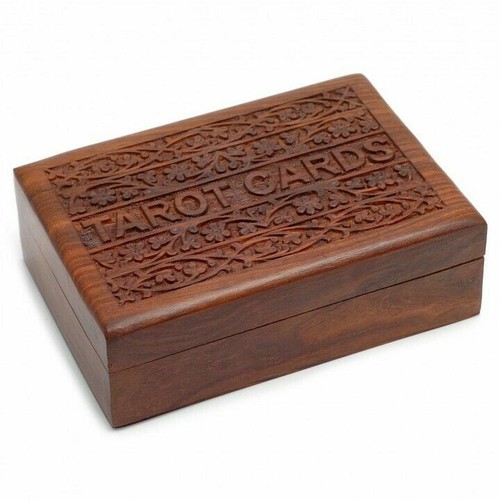 Wooden sheesham tarot card - wooden,