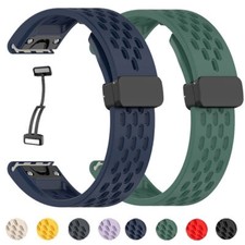 For Garmin Fenix E 8 7X/7S/6 Pro/5S/5X Plus 3 HR Sport Silicone Watch Band Strap
