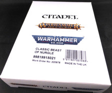 Beast of Nurgle Chaos Daemons RARE OOP Resin Model - Classic Warhammer Boxed Set