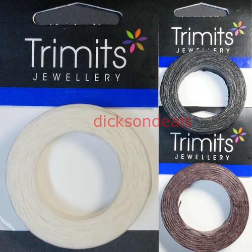 Waxed linen sewing thread - waxed,
