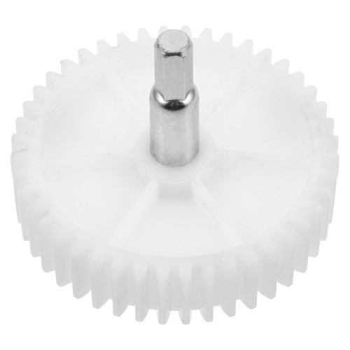 White plastic grinder - white,