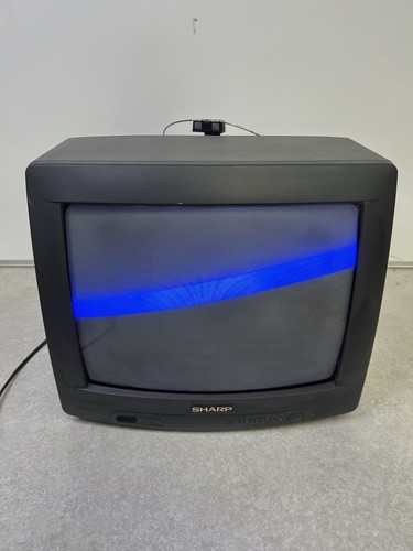 Sharp inch crt tv video - sharp,