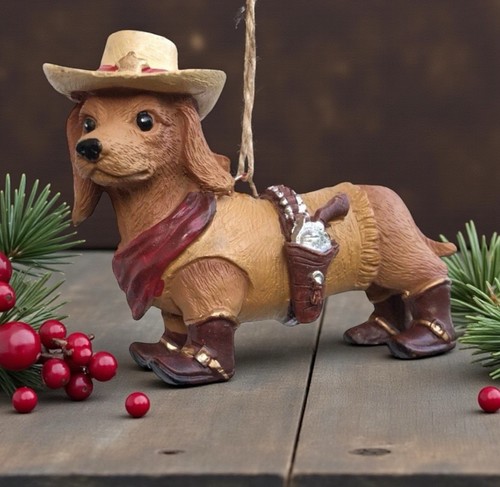 Dachshund doxie dog cowboy - doxie,