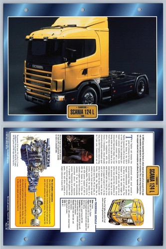 Scania 124 1995 cabovers - scania,