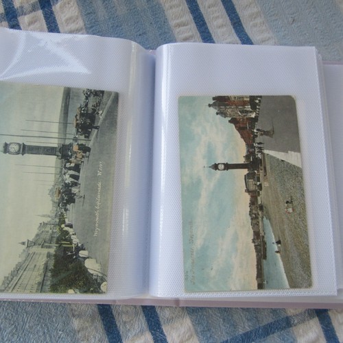 Postcard album cards - album, of