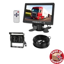 7" LCD Monitor for Trucks 12V