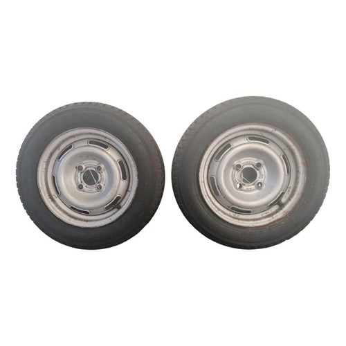 Trailer wheels pair 4x100 - wheels,