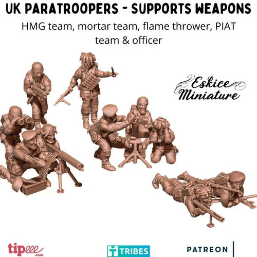 Wwii paratroopers support - uk,
