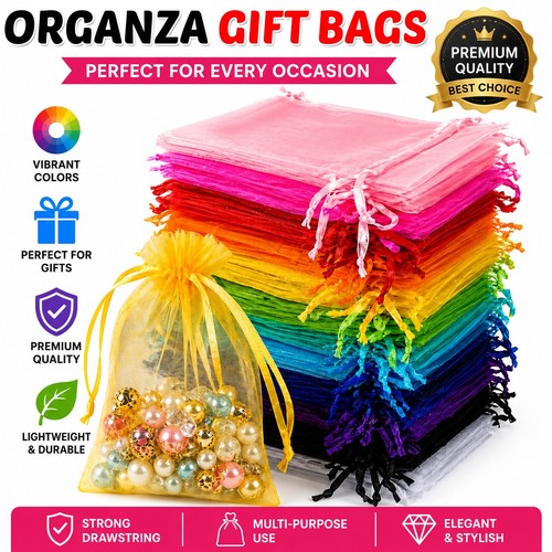 500 pcs organza - pcs, bags