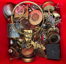 Job lot of Antique/Vintage Clock Mechanical Parts. 10kg Total. See pictures