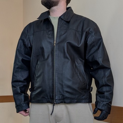 Vintage milan black - black, leather