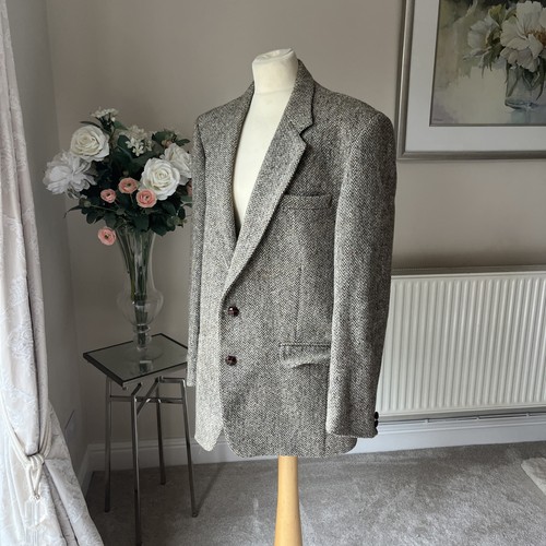 Vintage harris tweed - harris, blazer