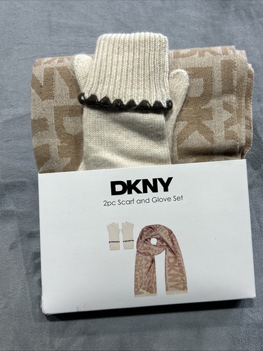 Dkny scarf and gloves set - dkny,