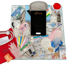 DEFINITIVE Whelping Kit dog welping box puppy ID bands, SCALES & HEAT PAD