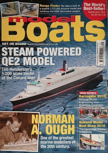 Model boats september - model,