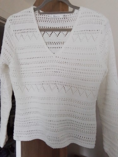 Ladies and neck jumper - and,