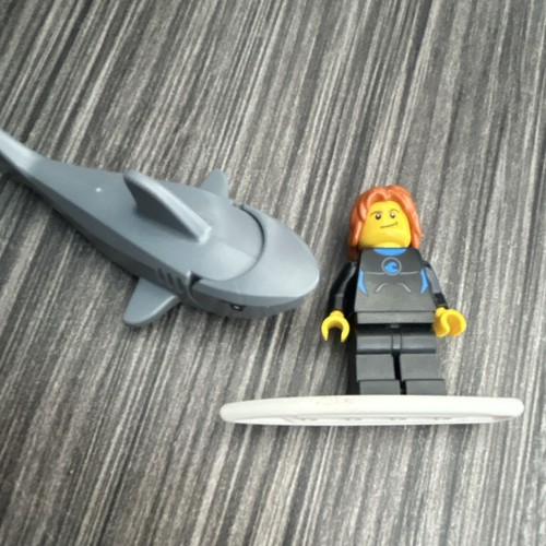 Lego mini figure surfer and - lego,