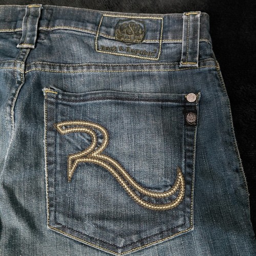 Dark wash y2k boot cut - dark,