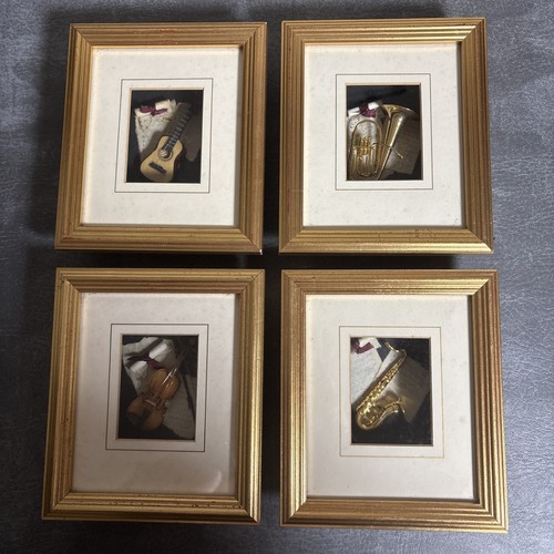Framed musical instruments - 4,