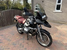 BMW R1150 GS Motorcycle 2001 Black 52k Miles Exhaust / Crash Bars / Screen