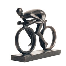21cm Cyclist Bronze Effect