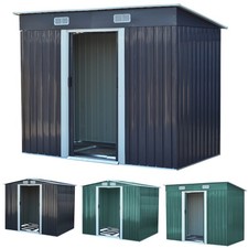 Steel Garden Shed Outdoor Bike