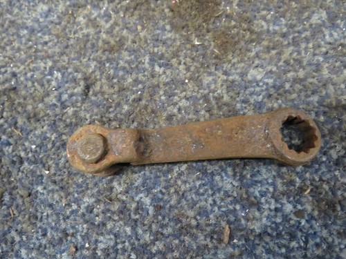 Bsa c15 rear brake arm - bsa,
