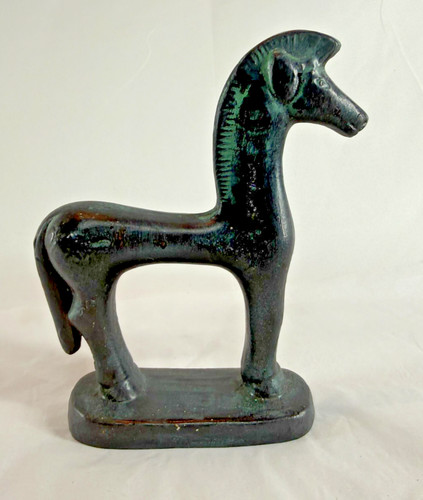 Vintage greek geometric - vintage, horse
