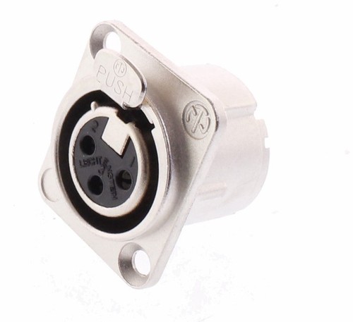 Female xlr chassis - female,