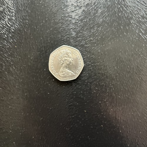 1982 50pence coin - 50pence, (old
