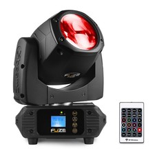 Beamz Fuze75B 75W Moving Head Beam Light - DJ Stage Effect Lighting