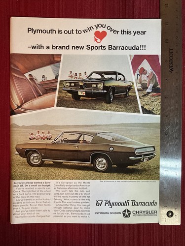 Plymouth barracuda sports - plymouth,