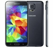 Samsung Galaxy S5 SM-G900F - 16GB - Black (Unlocked) Smartphone Very Good
