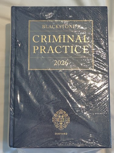 Blackstone criminal practice - blackstone's,