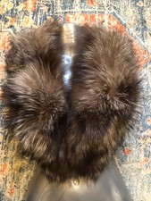 New design High Quality 100% real crystal silver Fox  fur scarf  collar stole
