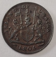 1 Keping Sumatra 1804- Coat of
