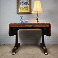 Rosewood sofa table - sofa, early