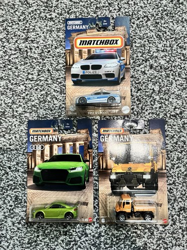 Matchbox germany bmw m5 - x3,