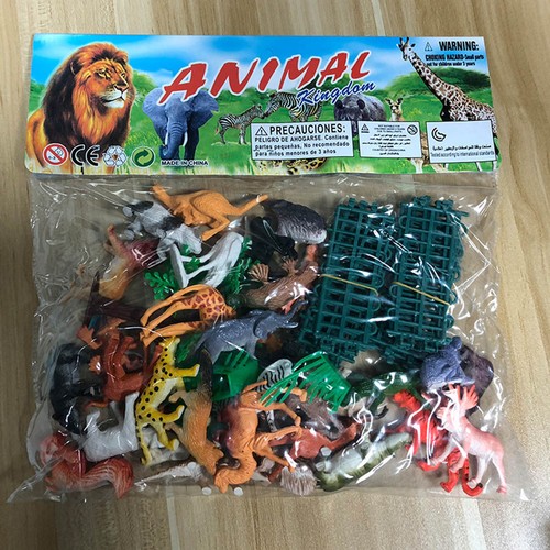 53pcs animal set pvc - set,