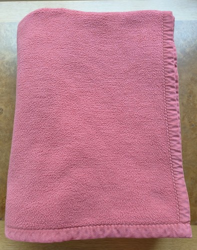 Orange fleece blanket - , throw
