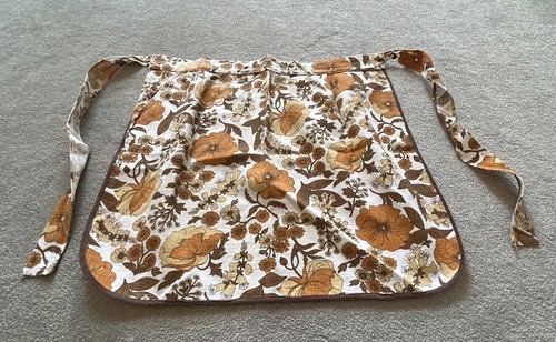 Vintage retro floral half - retro,