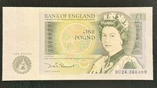 Bank of England One Pound note