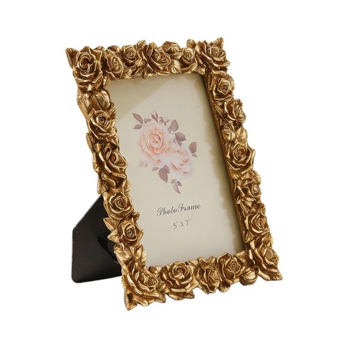 Antique ornate photo frame old - frame,