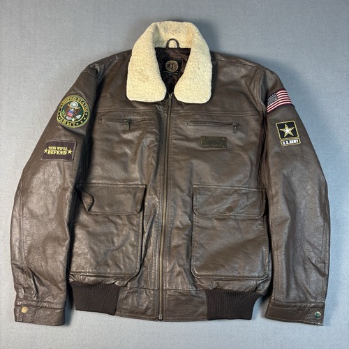 Bradford exchange army leather - bradford,