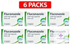 6 xOral Fluconazole 150mg