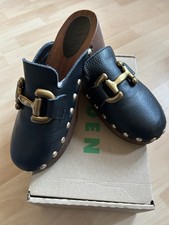 Boden Black Leather Iris