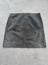 Zara 100% Leather Grey Mini